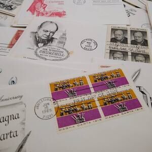 25 First Day of Issue Envelopes, Vintage Envelopes,  1960s Envelopes